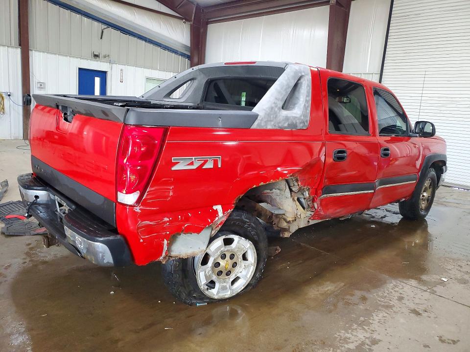 52552746 :رقم المزاد ، 3GNEK13T53G292196 vin ، 2003 Chevrolet Avalanche مزاد بيع