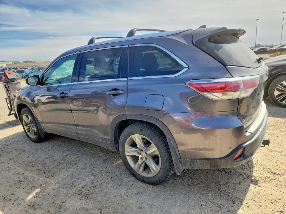2015 Toyota Highlander მანქანა იყიდება აუქციონზე, vin: 5TDDKRFH1FS079827, აუქციონის ნომერი: 52778886