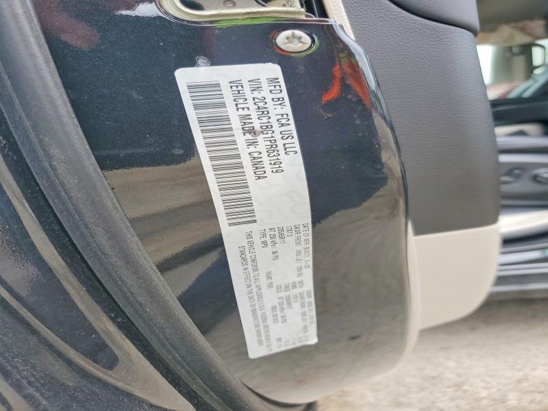 Продаж на аукціоні авто 2023 Chrysler Pacifica, vin: 2C4RC1BG1PR631919, номер лоту: 54321866