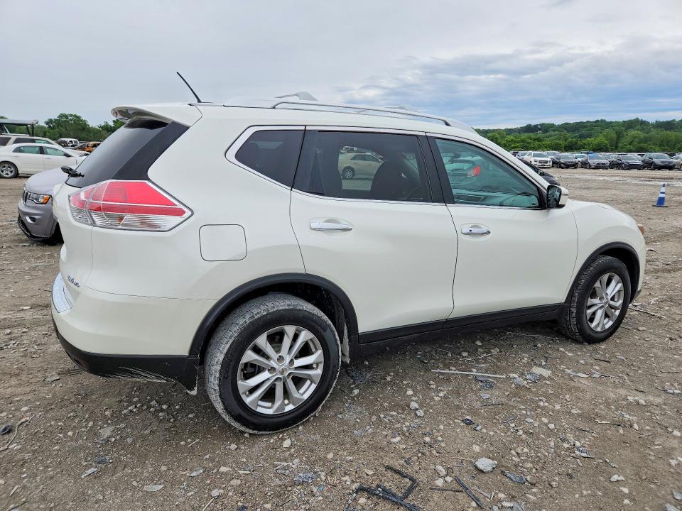 2016 Nissan Rogue მანქანა იყიდება აუქციონზე, vin: KNMAT2MVXGP697059, აუქციონის ნომერი: 53344306