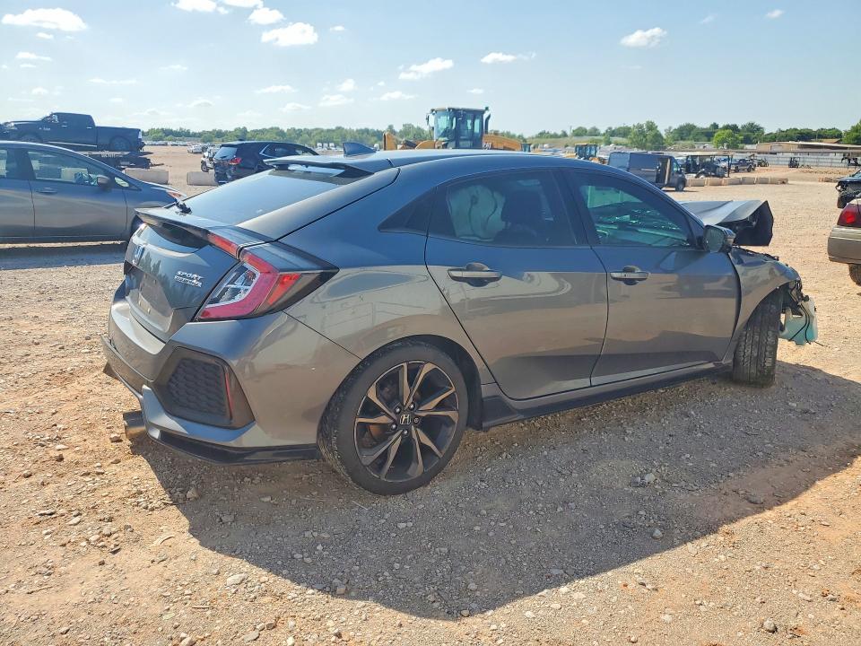 53462216 :رقم المزاد ، SHHFK7H99JU233196 vin ، 2018 Honda Civic مزاد بيع
