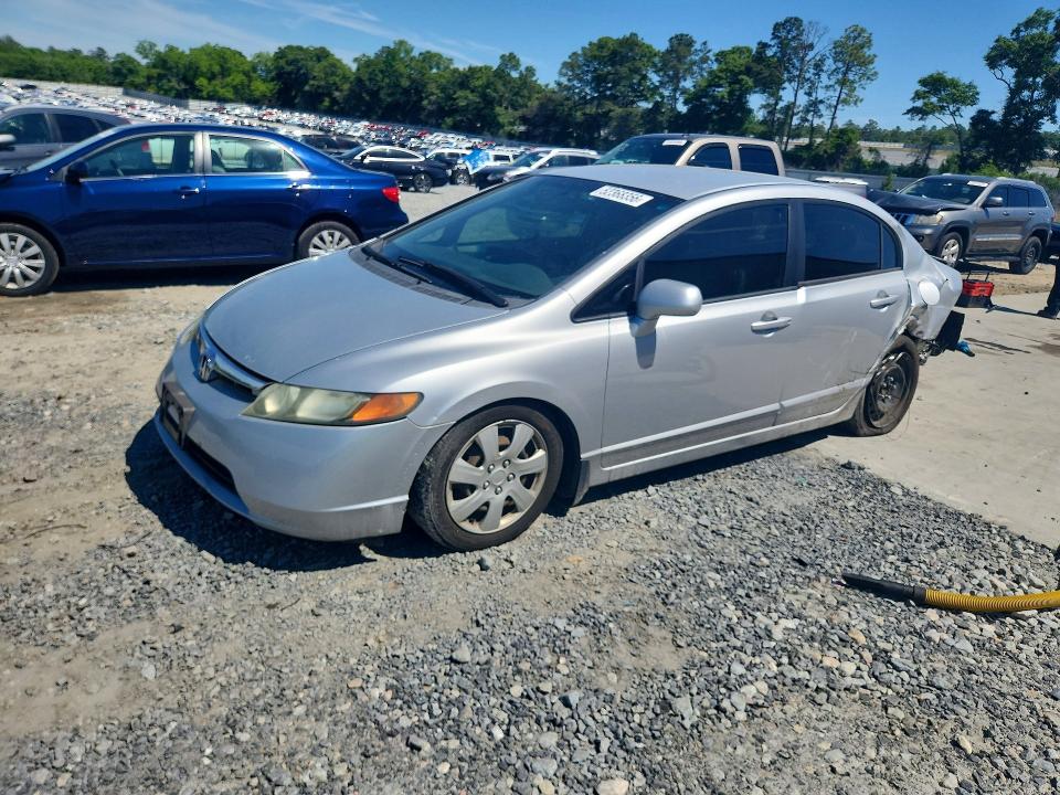 Auction sale of the 2007 Honda Civic, vin: 1HGFA16527L058797, lot number: 52368356