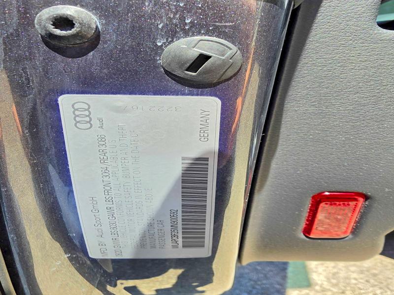 Aukcja sprzedaży 2021 Audi Rs7, vin: WUAPCBF25MN900592, numer aukcji: 55599566