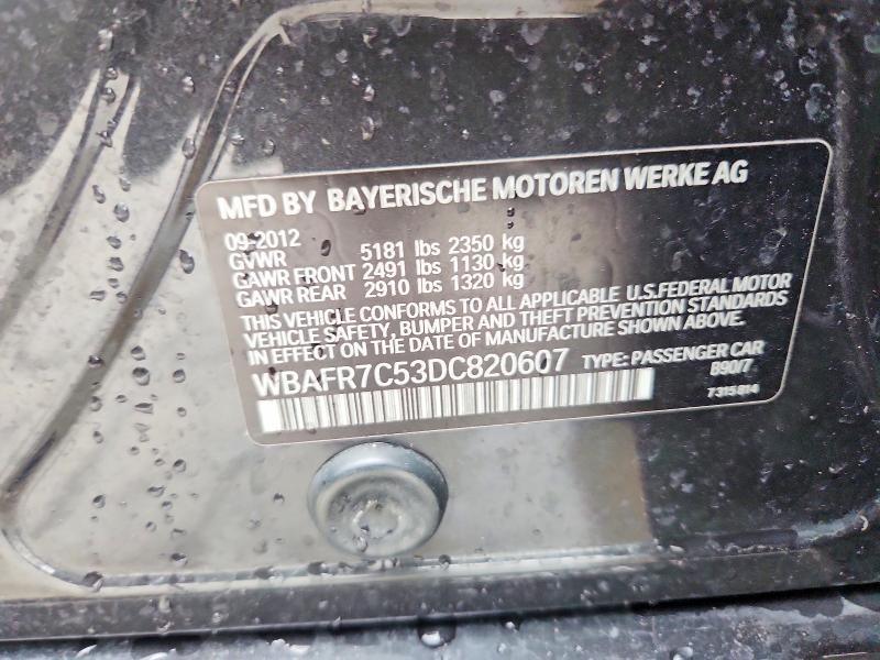 Aukcja sprzedaży 2013 Bmw 535, vin: WBAFR7C53DC820607, numer aukcji: 51926156