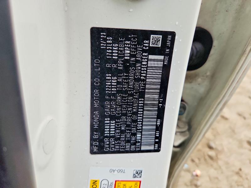 Aukcja sprzedaży 2024 Honda Civic, vin: JHMFL5G43RX001993, numer aukcji: 53683526