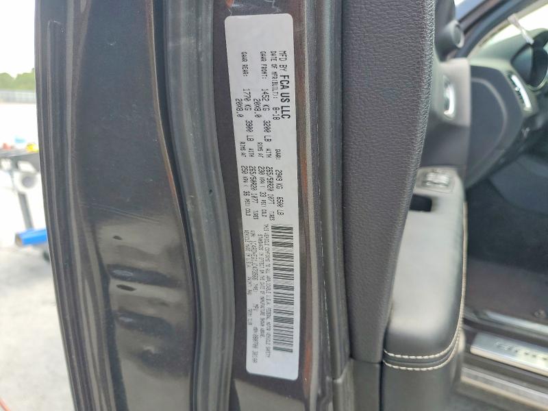 2018 Dodge Durango მანქანა იყიდება აუქციონზე, vin: 1C4RDHEG1JC473566, აუქციონის ნომერი: 52947596