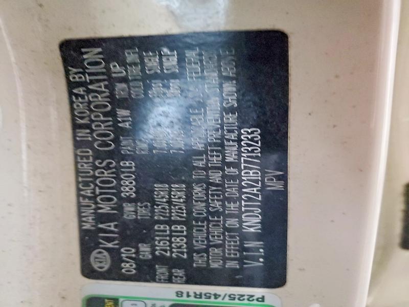 Aukcja sprzedaży 2011 Kia Soul, vin: KNDJT2A21B7713233, numer aukcji: 54470556