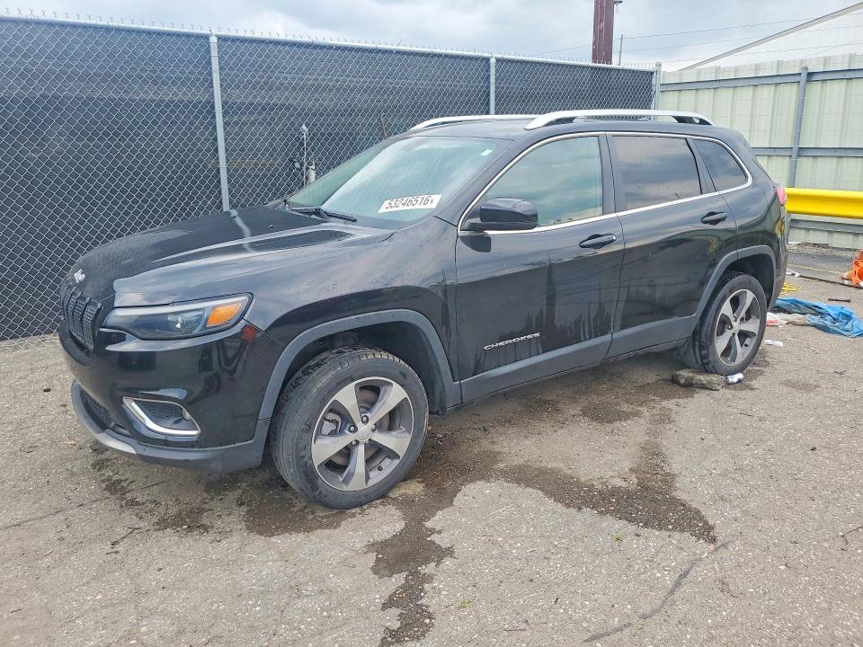 Продаж на аукціоні авто 2019 Jeep Cherokee, vin: 1C4PJLDB5KD419384, номер лоту: 53246516