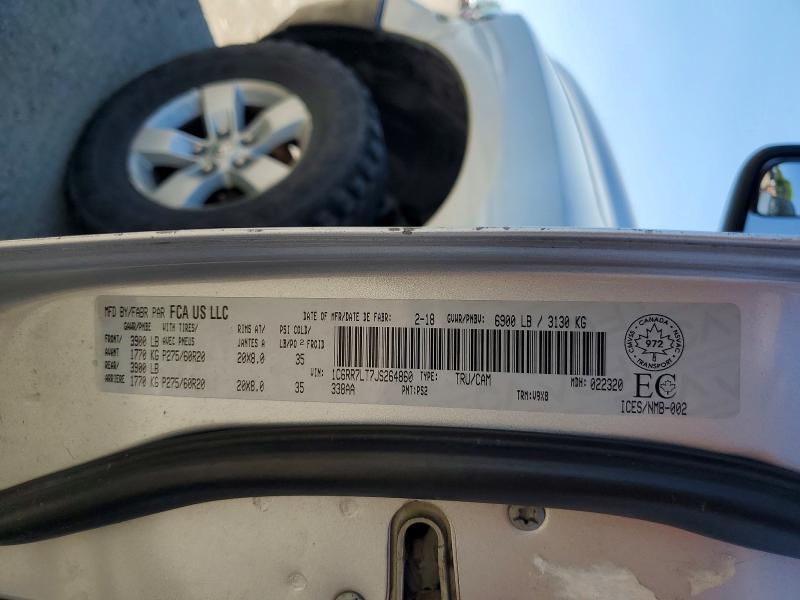 Продаж на аукціоні авто 2018 Ram 1500, vin: 1C6RR7LT7JS264860, номер лоту: 54871976