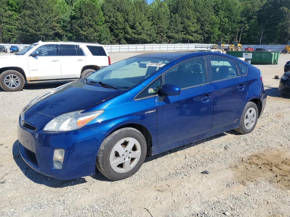 53875696 :رقم المزاد ، JTDKN3DU2A5132769 vin ، 2010 Toyota Prius مزاد بيع