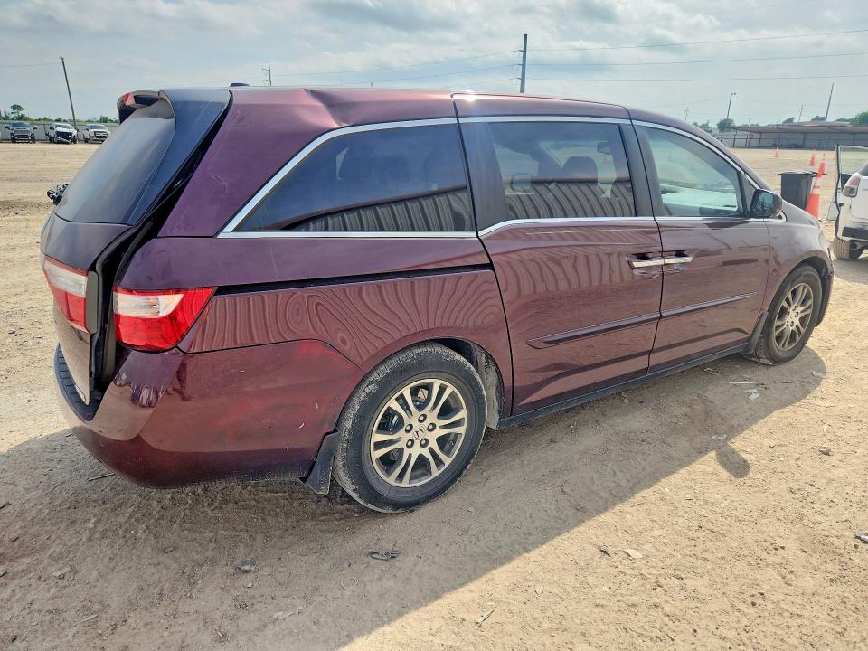 52489366 :رقم المزاد ، 5FNRL5H69CB044119 vin ، 2012 Honda Odyssey مزاد بيع