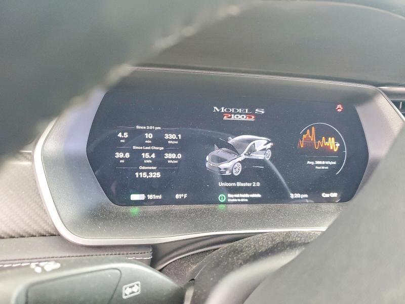 2019 Tesla Model S მანქანა იყიდება აუქციონზე, vin: 5YJSA1E46KF309001, აუქციონის ნომერი: 52382566