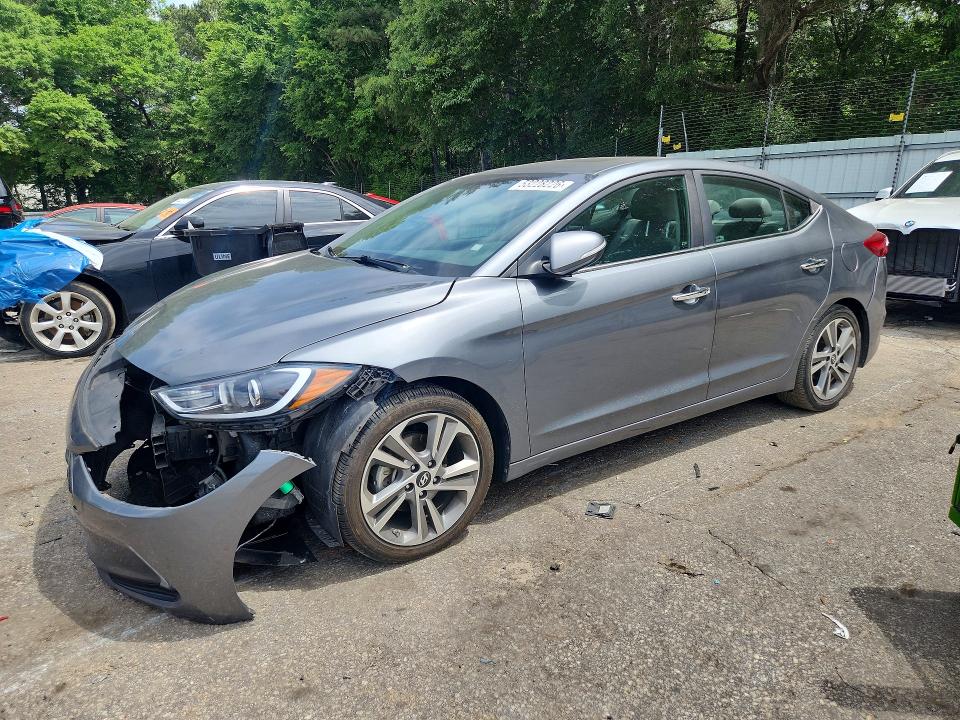 Auction sale of the 2017 Hyundai Elantra, vin: KMHD84LFXHU264098, lot number: 53228226