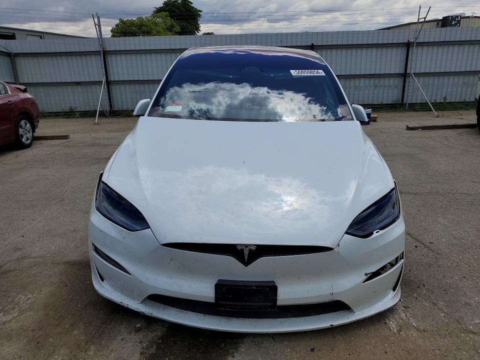 2023 Tesla Model X მანქანა იყიდება აუქციონზე, vin: 7SAXCAE5XPF425711, აუქციონის ნომერი: 55059056