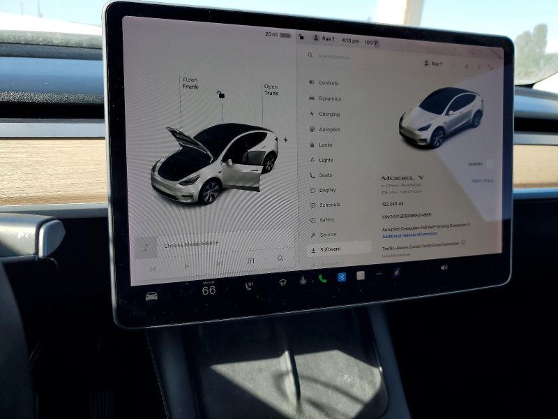 53269446 :رقم المزاد ، 5YJYGDEE9MF214955 vin ، 2021 Tesla Model Y مزاد بيع