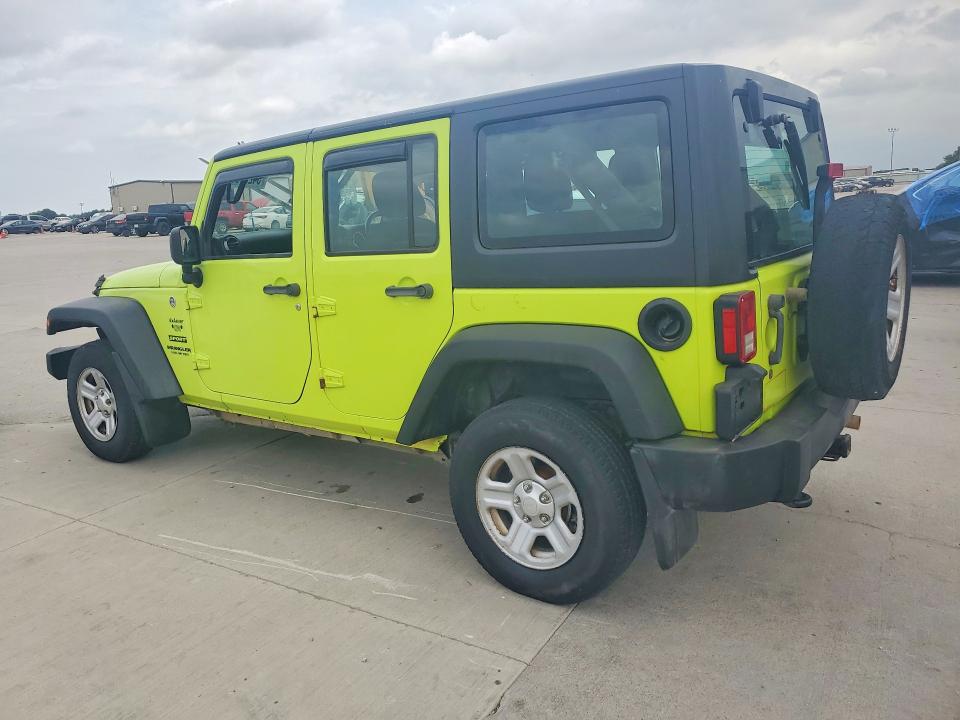 Продажа на аукционе авто 2016 Jeep Wrangler Unlimited, vin: 1C4BJWKG5GL321463, номер лота: 54201096