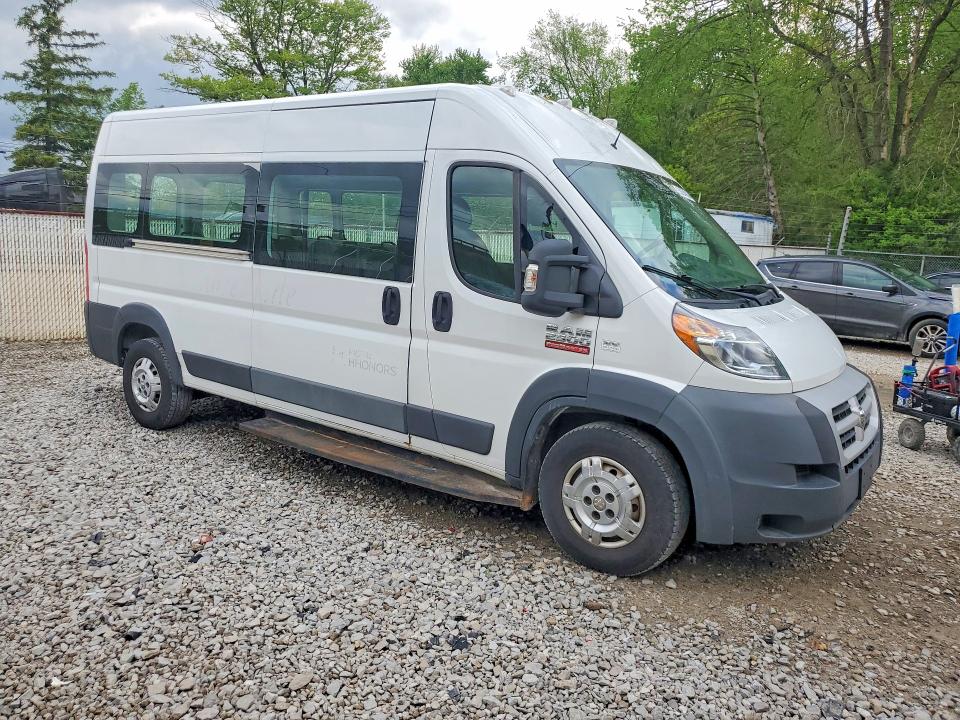 53634906 :رقم المزاد ، 3C6TRVPG5EE124211 vin ، 2014 Ram Promaster 2500 مزاد بيع