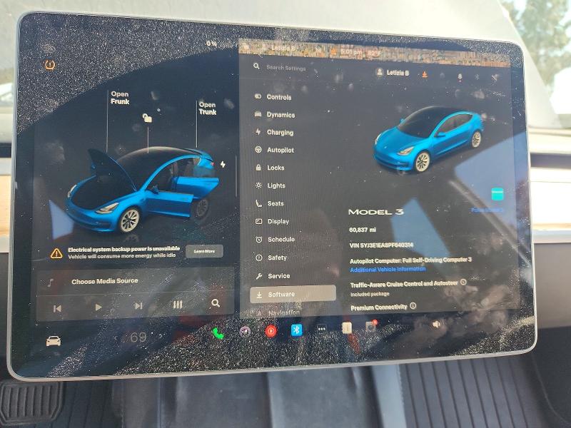 Продажа на аукционе авто 2023 Tesla Model 3, vin: 5YJ3E1EA8PF640314, номер лота: 53287676