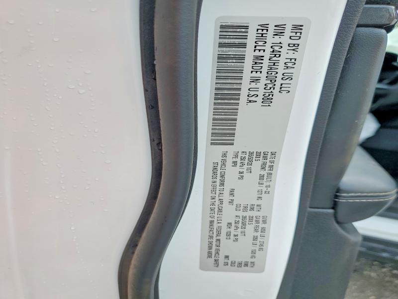 Продажа на аукционе авто 2023 Jeep Grand Cherokee, vin: 1C4RJHAG0PC515801, номер лота: 54189026