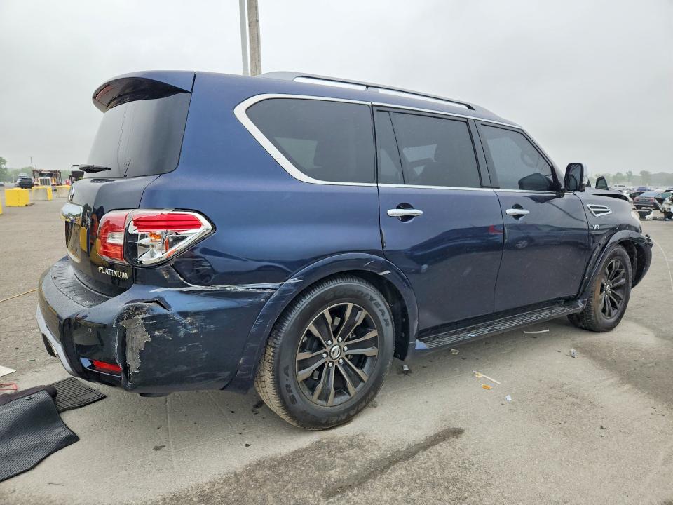 2020 Nissan Armada მანქანა იყიდება აუქციონზე, vin: JN8AY2NE4L9781686, აუქციონის ნომერი: 52427356