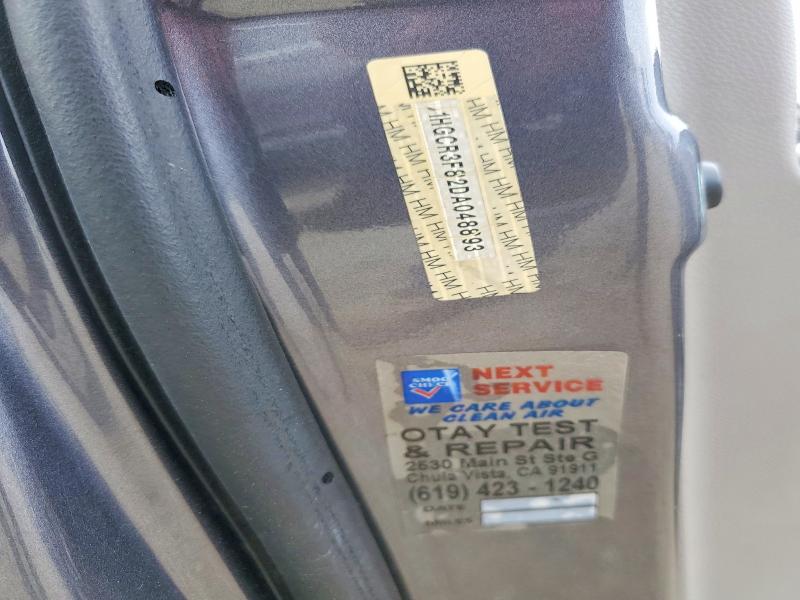 41628426 :رقم المزاد ، 1HGCR3F82DA048893 vin ، 2013 Honda Accord مزاد بيع