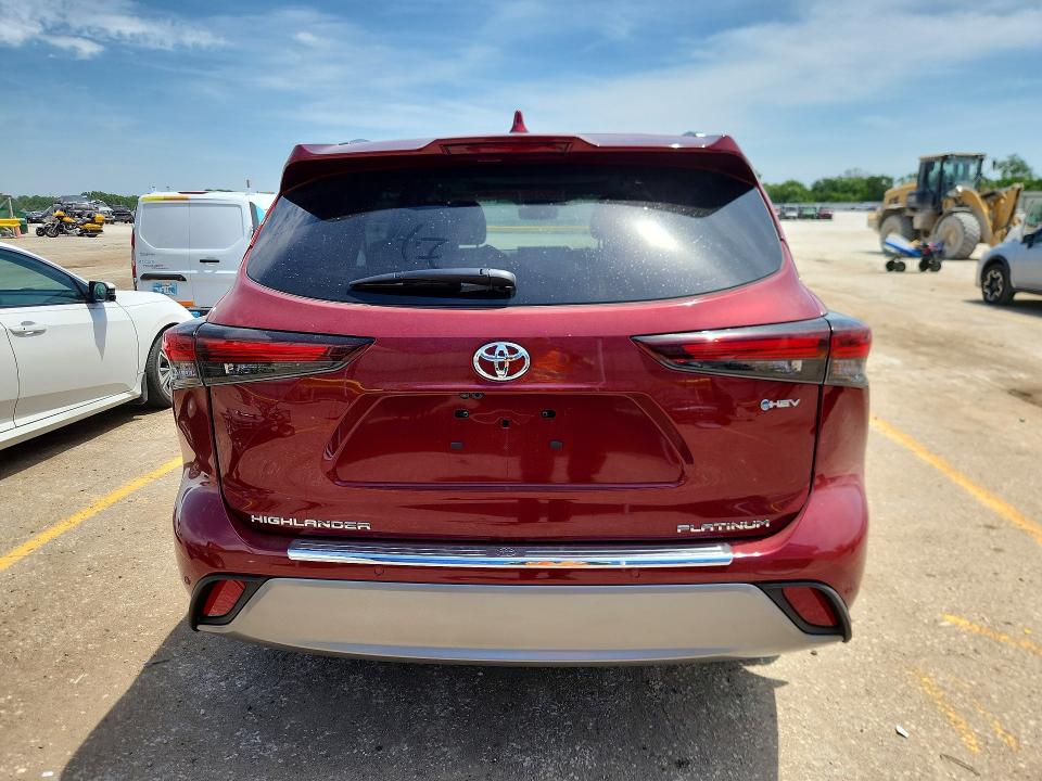 53569146 :رقم المزاد ، 5TDEBRCH0TS705145 vin ، 2026 Toyota Highlander Hybrid مزاد بيع