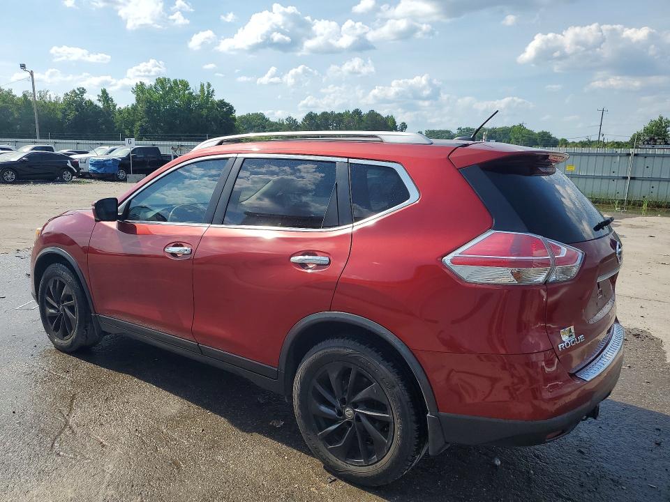 2015 Nissan Rogue მანქანა იყიდება აუქციონზე, vin: 5N1AT2MT7FC828951, აუქციონის ნომერი: 54341056
