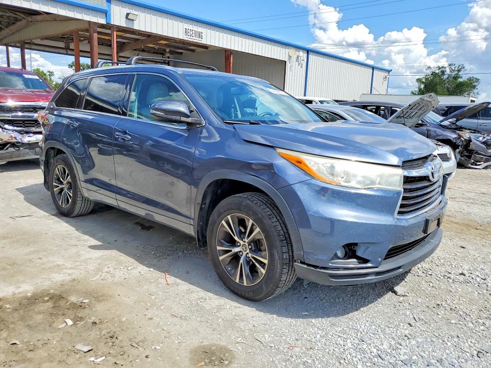 54229516 :رقم المزاد ، 5TDJKRFH1GS258826 vin ، 2016 Toyota Highlander مزاد بيع