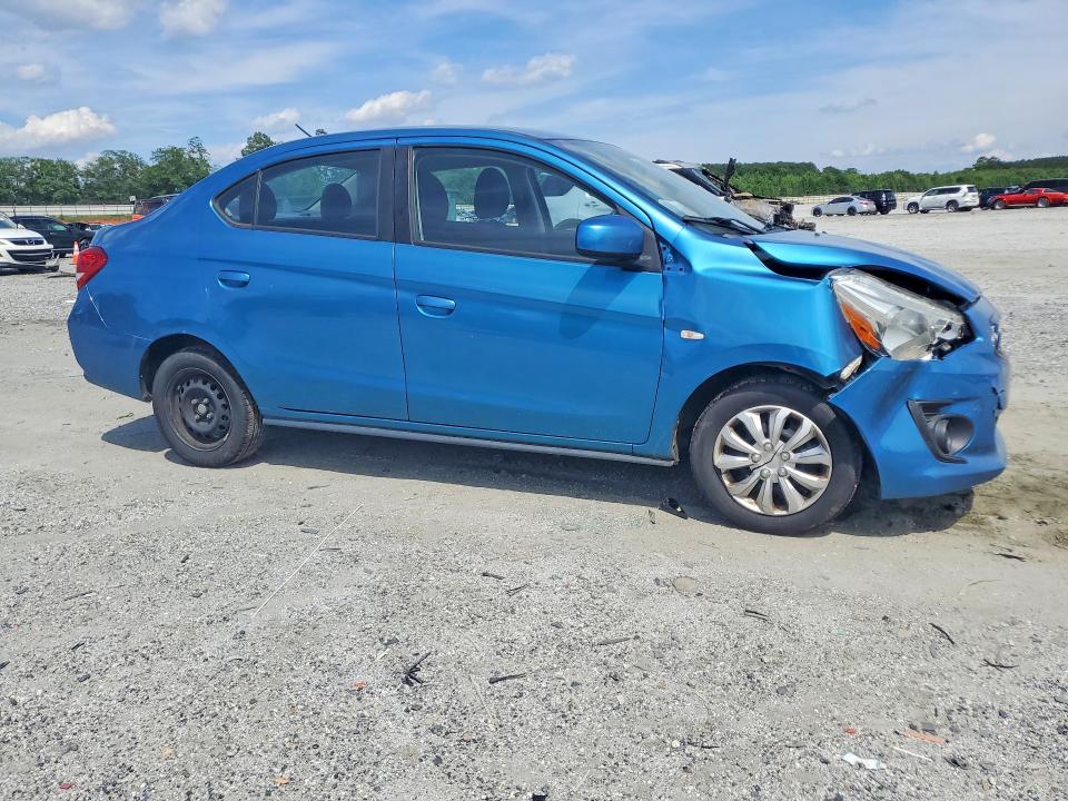 55299476 :رقم المزاد ، ML32F3FJ7LHF07885 vin ، 2020 Mitsubishi Mirage مزاد بيع