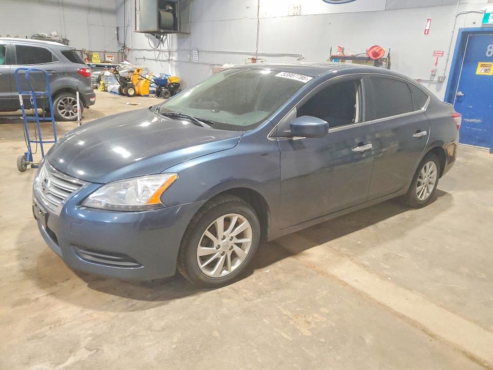 53987786 :رقم المزاد ، 3N1AB7AP3EL689600 vin ، 2014 Nissan Sentra مزاد بيع