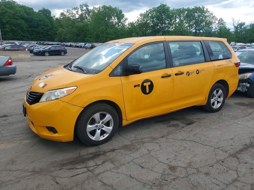 Продажа на аукционе авто 2017 Toyota Sienna, vin: 5TDZZ3DC6HS876342, номер лота: 55360556