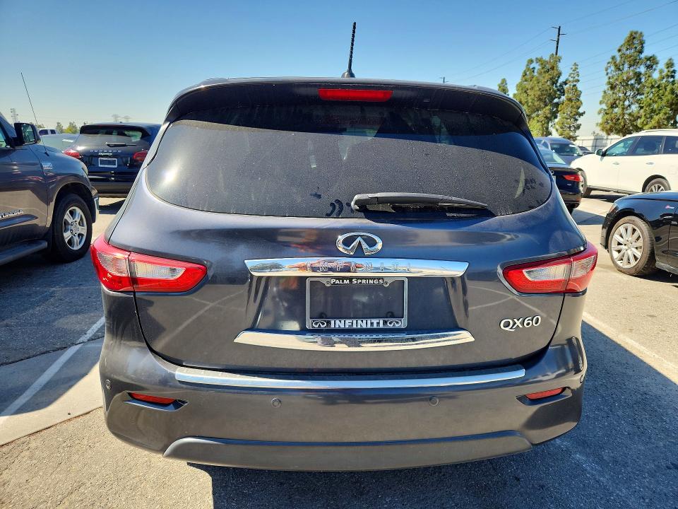 2014 Infiniti Qx60 მანქანა იყიდება აუქციონზე, vin: 5N1AL0MN7EC503530, აუქციონის ნომერი: 53045586