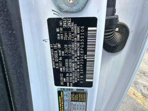 52095146 :رقم المزاد ، 5XYP2DGC8PG353106 vin ، 2023 Kia Telluride مزاد بيع