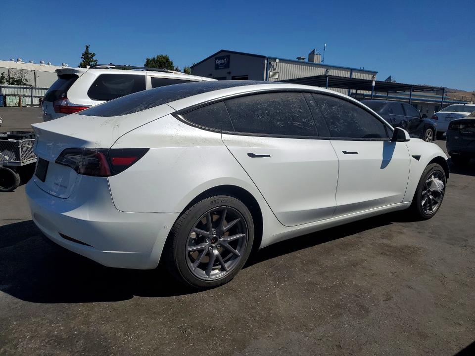 2021 Tesla Model 3 მანქანა იყიდება აუქციონზე, vin: 5YJ3E1EB7MF077924, აუქციონის ნომერი: 53814356