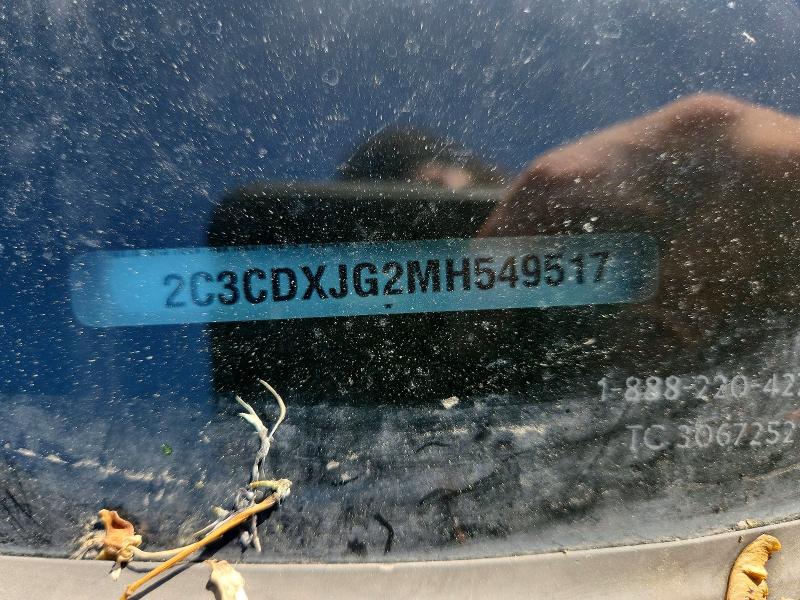 Продажа на аукционе авто 2021 Dodge Charger, vin: 2C3CDXJG2MH549517, номер лота: 54727096