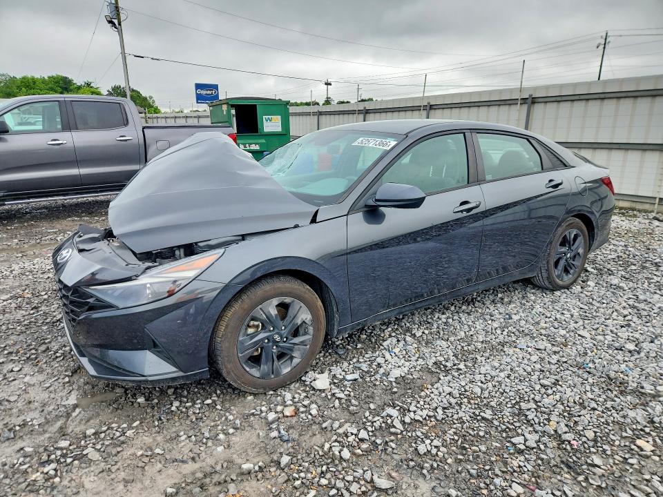 2021 Hyundai Elantra მანქანა იყიდება აუქციონზე, vin: 5NPLM4AG7MH021585, აუქციონის ნომერი: 54771026