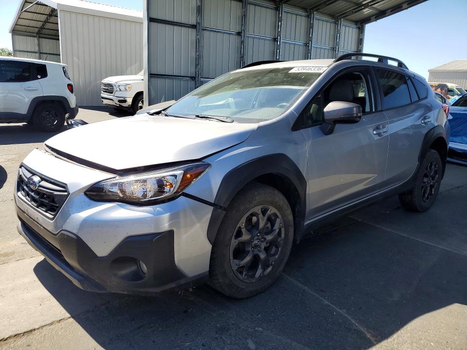 53946336 :رقم المزاد ، JF2GTHRC7MH357007 vin ، 2021 Subaru Crosstrek مزاد بيع