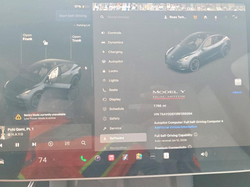 Продаж на аукціоні авто 2024 Tesla Model Y, vin: 7SAYGDEF0RF059294, номер лоту: 55449036