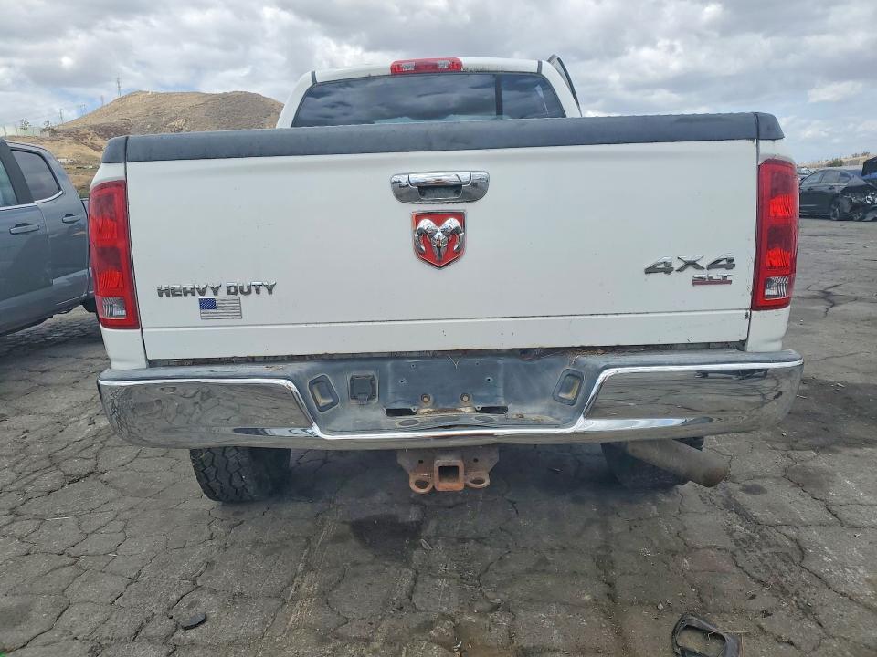 2006 Dodge Ram 2500 მანქანა იყიდება აუქციონზე, vin: 1D7KS28D36J155771, აუქციონის ნომერი: 54847566