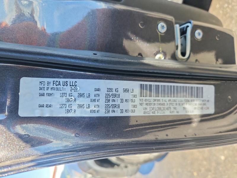 Продаж на аукціоні авто 2020 Jeep Cherokee, vin: 1C4PJLDB8LD614879, номер лоту: 51430906