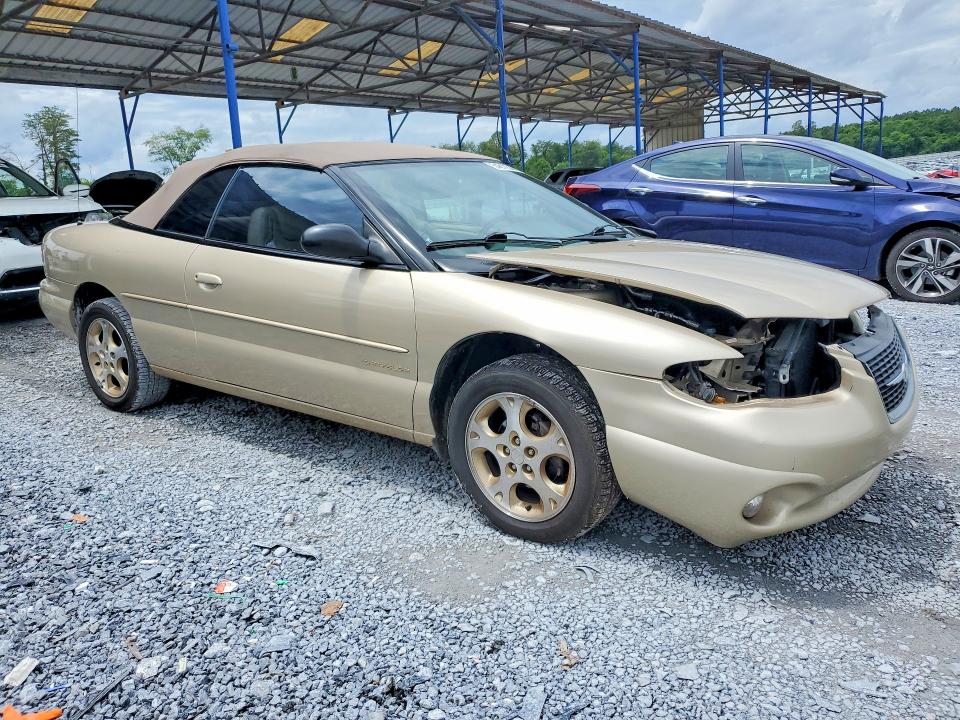 Продажа на аукционе авто 1999 Chrysler Sebring, vin: 3C3EL55H9XT607797, номер лота: 54812346