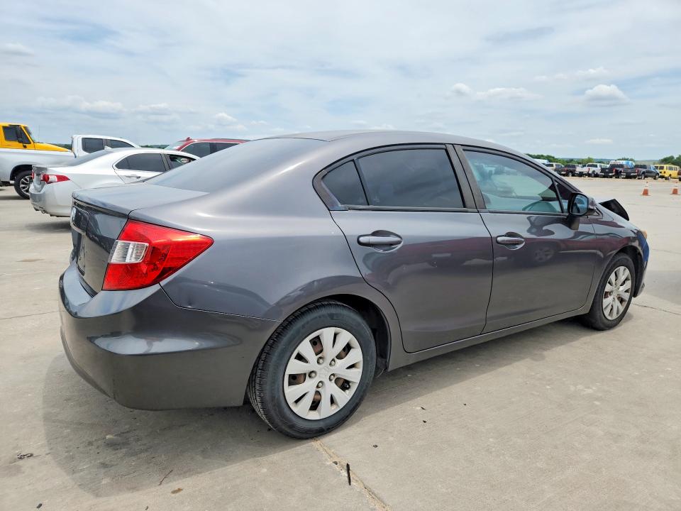 54885846 :رقم المزاد ، 2HGFB2F5XCH333889 vin ، 2012 Honda Civic مزاد بيع