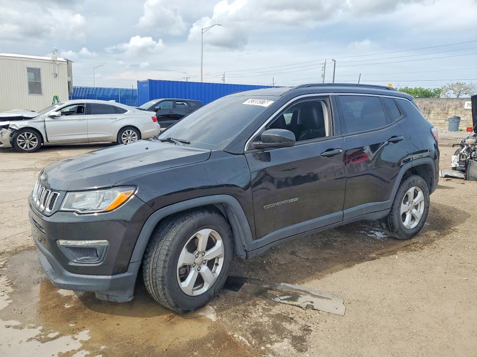 2019 Jeep Compass მანქანა იყიდება აუქციონზე, vin: 3C4NJDBB8KT601669, აუქციონის ნომერი: 52300376