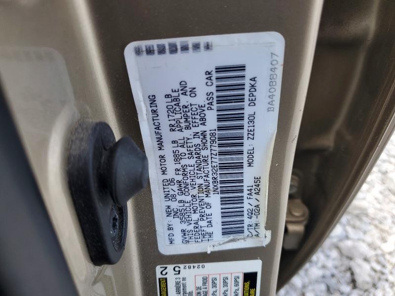 52999226 :رقم المزاد ، 1NXBR32E77Z779081 vin ، 2007 Toyota Corolla مزاد بيع