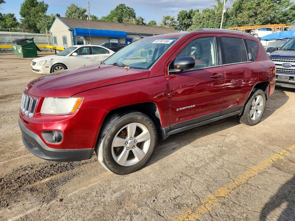 Продажа на аукционе авто 2013 Jeep Compass, vin: 1C4NJDEB3DD280760, номер лота: 53792196