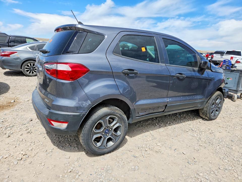 2020 Ford Ecosport მანქანა იყიდება აუქციონზე, vin: MAJ6S3FL5LC390755, აუქციონის ნომერი: 53844776