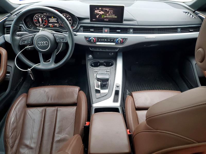2019 Audi A5 მანქანა იყიდება აუქციონზე, vin: WAUENCF50KA018567, აუქციონის ნომერი: 52565926