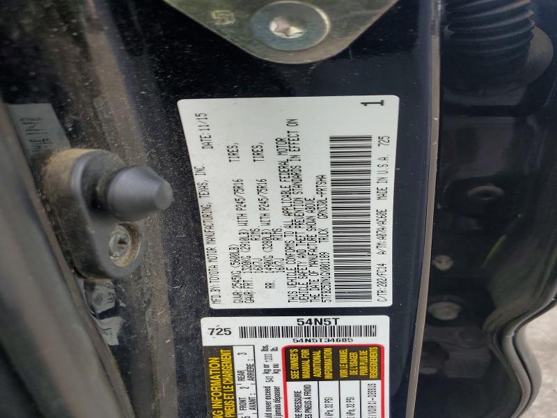 Aukcja sprzedaży 2016 Toyota Tacoma, vin: 5TFBZ5DN1GX001189, numer aukcji: 53089506