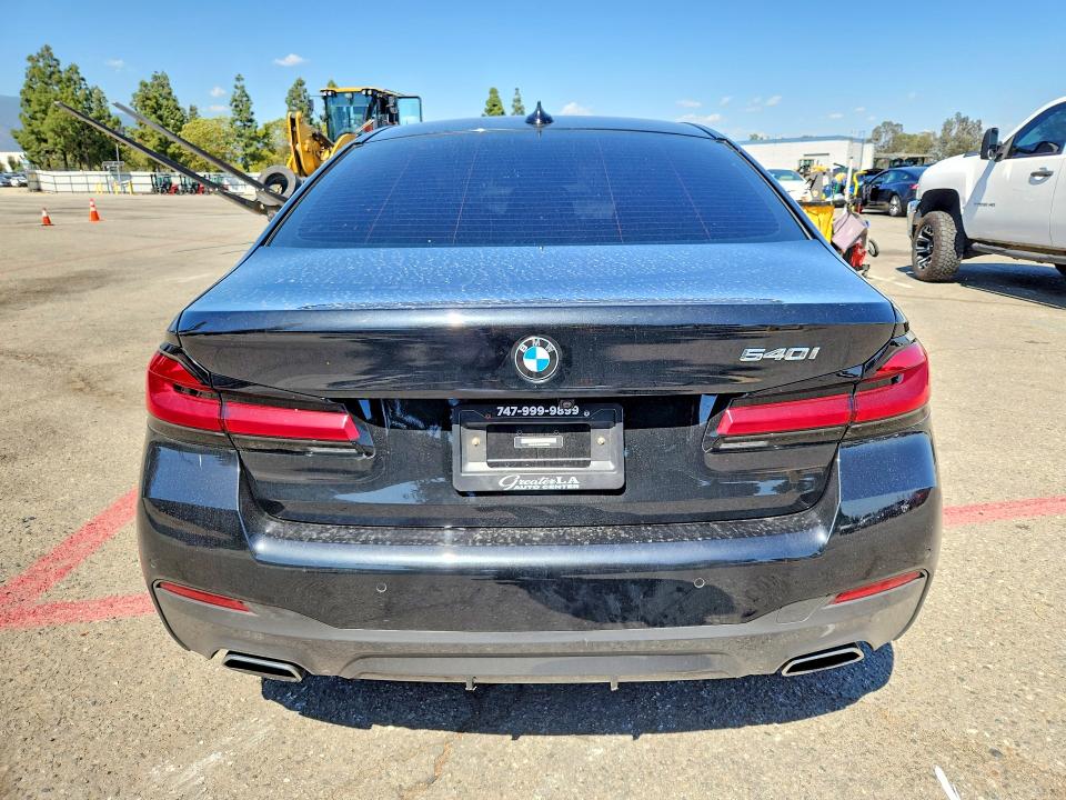 52734986 :رقم المزاد ، WBA53BJ07NWX58992 vin ، 2022 Bmw 540 مزاد بيع
