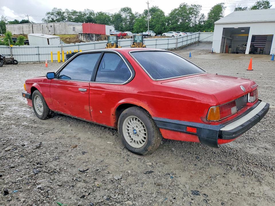 Aukcja sprzedaży 1987 Bmw 635, vin: WBAEC7404H0608080, numer aukcji: 54538616